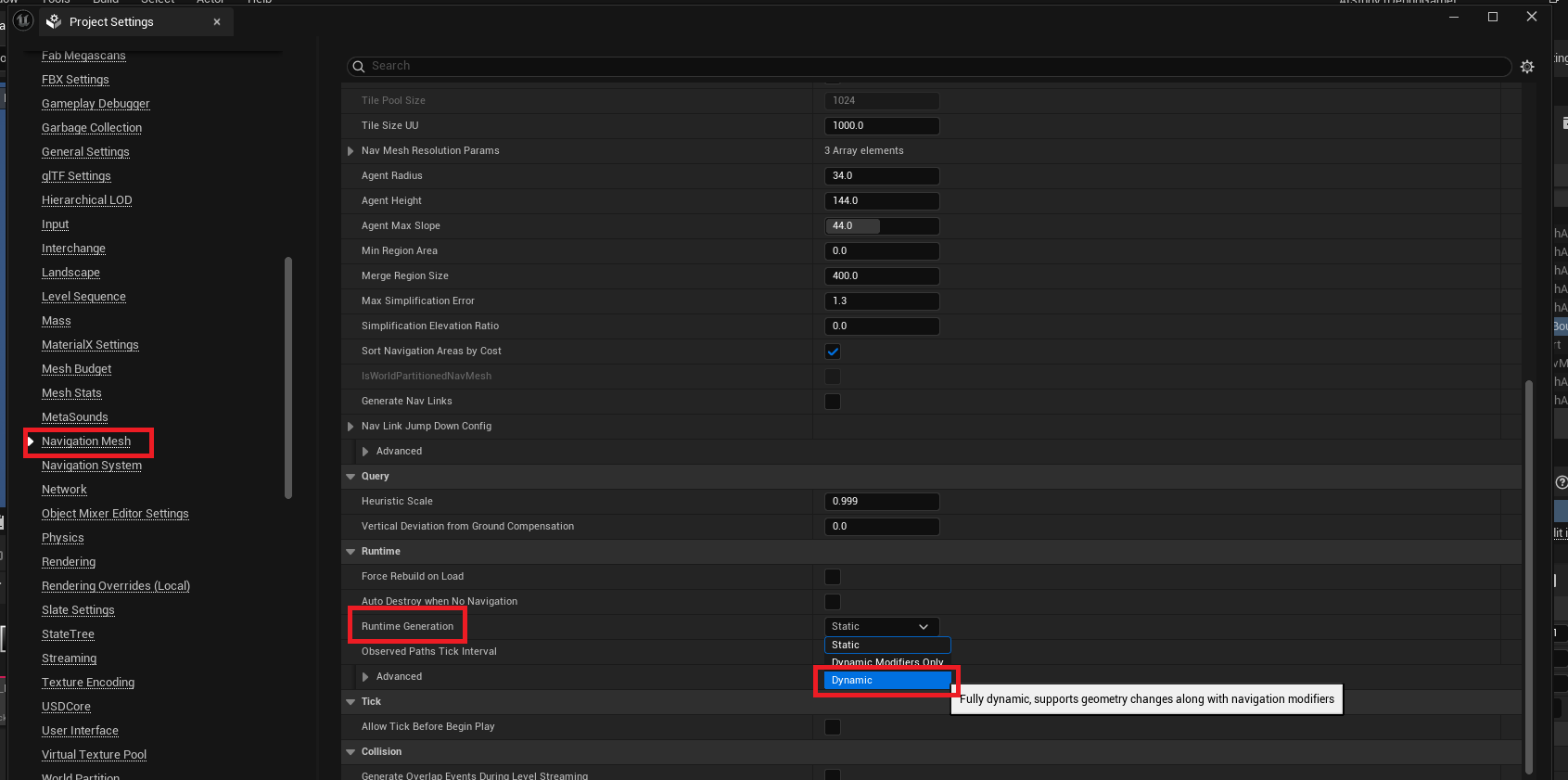 Nav_Mesh_Bounds_Volume-ProjectSetting_Dynamic